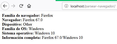 Firefox sobre Windows 10