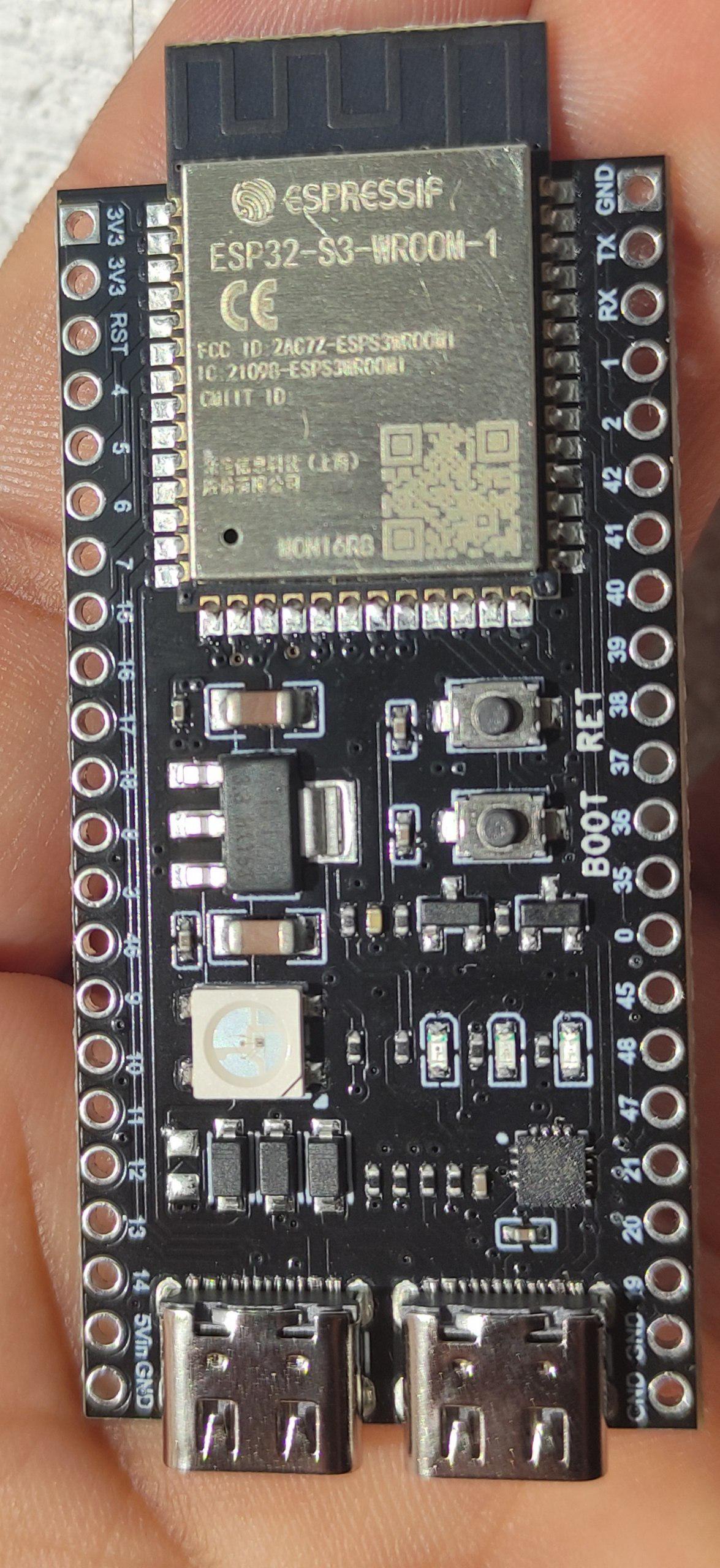 Placa de desarrollo ESP32-S3 WROOM 1 8MB PSRAM