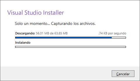 Rust instalación 6 - Instalar herramientas de visual studio