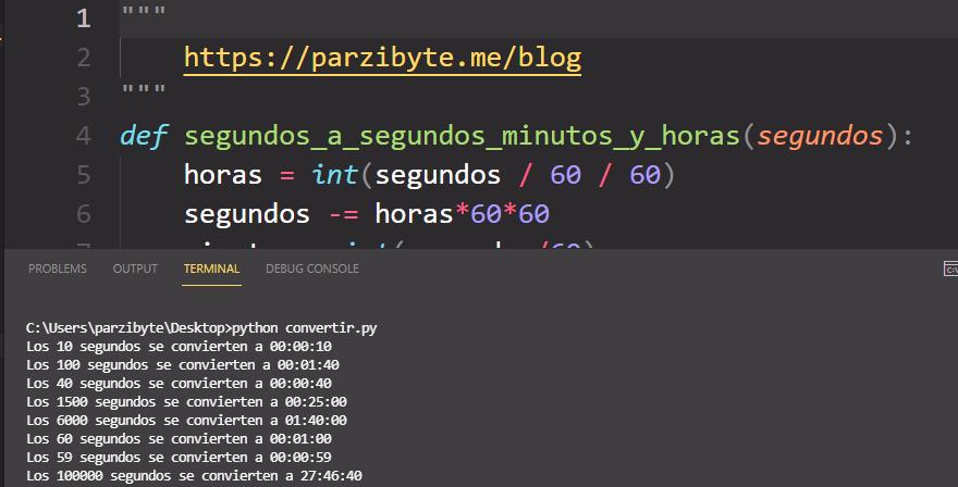 Python - Convertir segundos a horas, minutos y segundos en formato legible HH MM SS