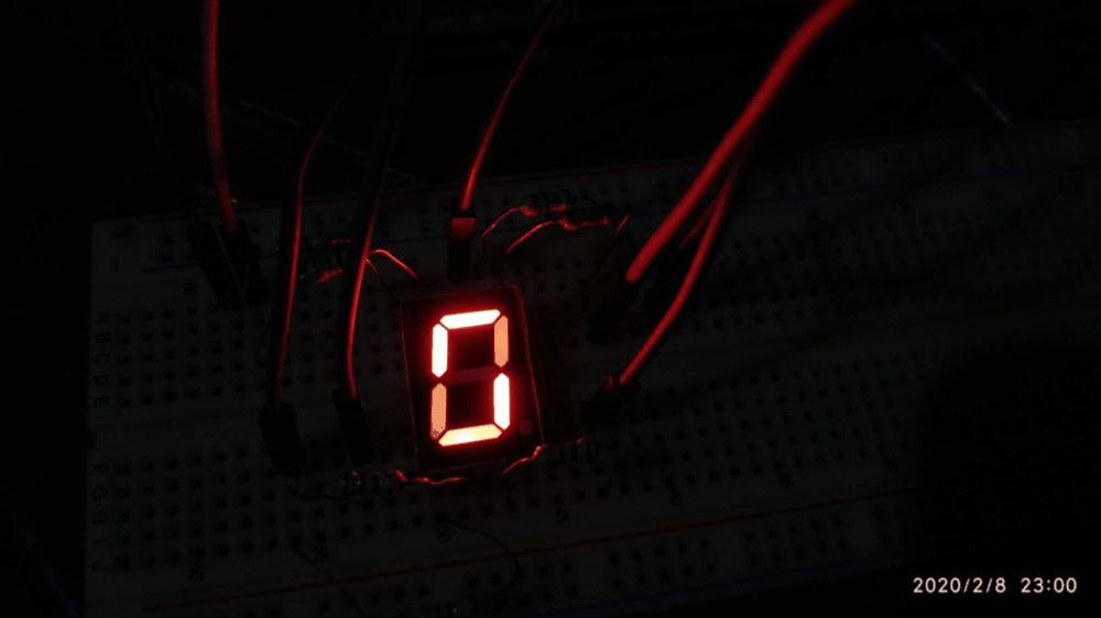 Display 7 segmentos con Python y Raspberry