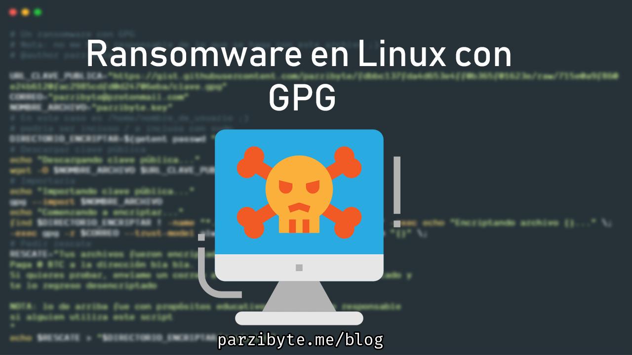 Ransomware en Linux