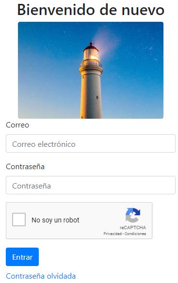 Formulario con reCAPTCHA v2