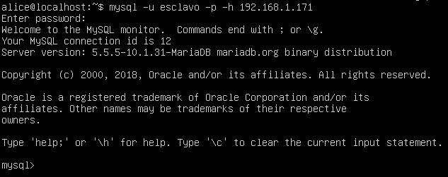 Probar conexión desde Ubuntu a Windows con MySQL