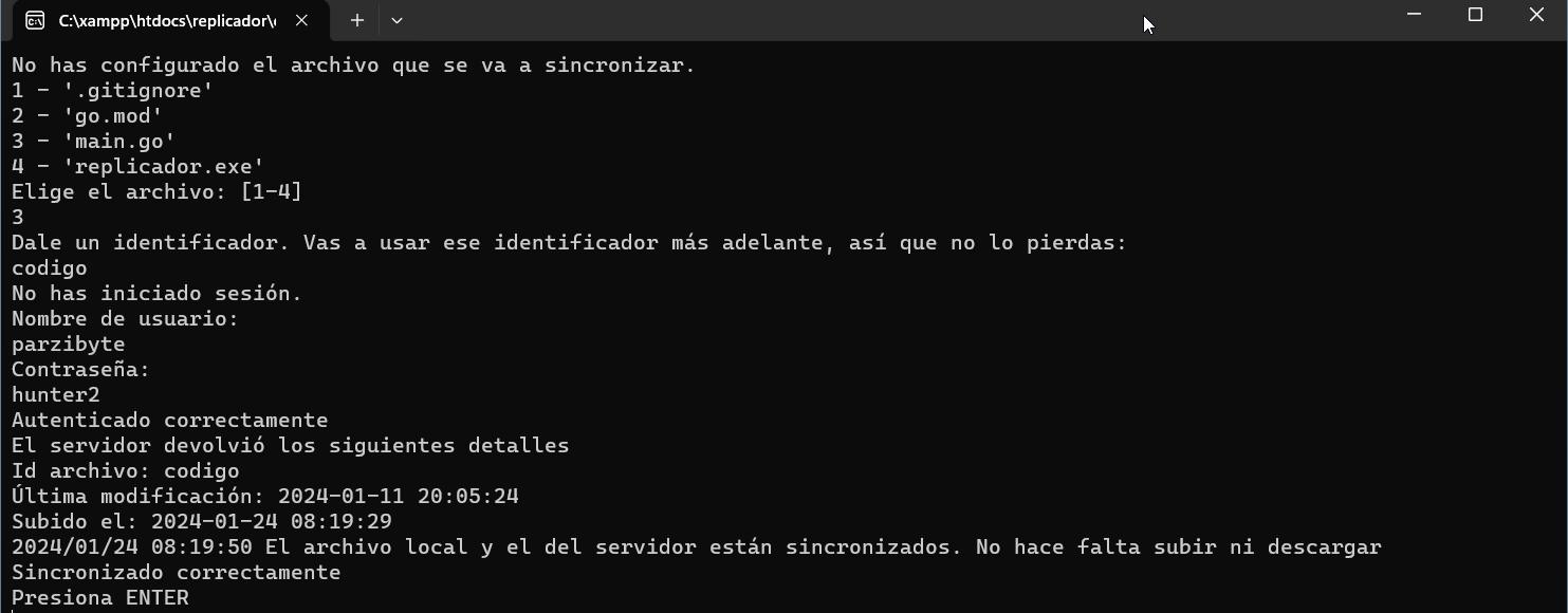 Sincronizar archivo con PHP - Historial de versiones