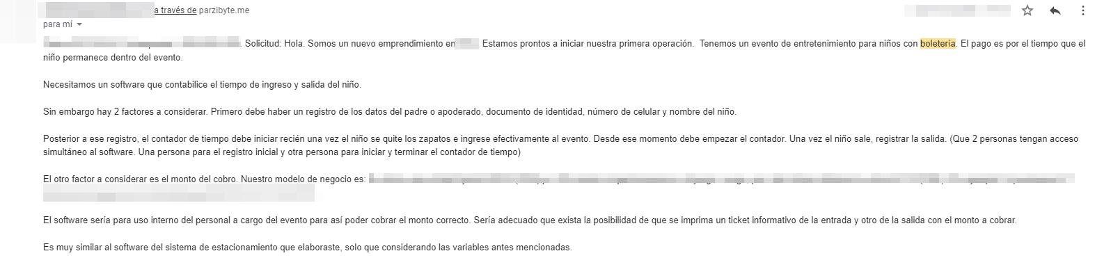 Solicitud nuevo programa