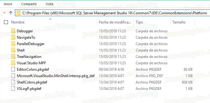 1 - Renombrar archivo para que no tenga extensión pkgdef