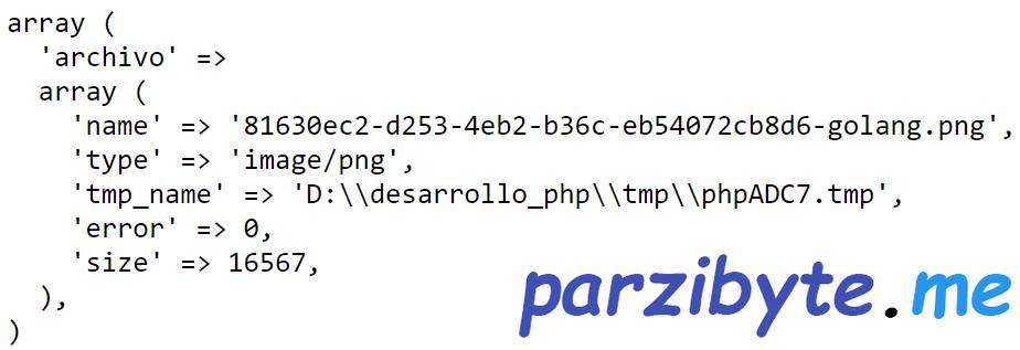 Subir archivo a PHP con HTML