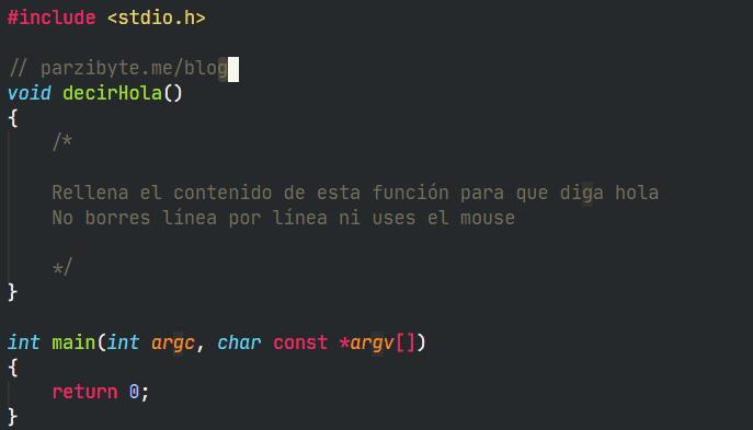 Cambiar contenido dentro de llaves