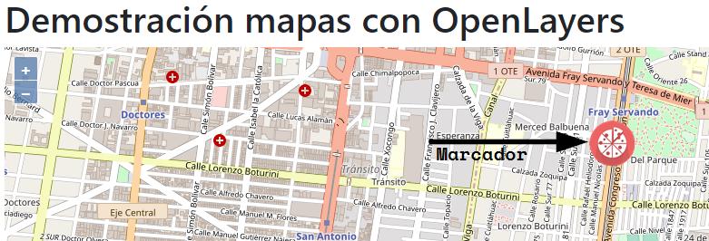 Agregar marcador a mapa de OpenLayers