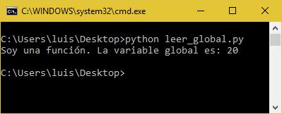 Leyendo valor de variable