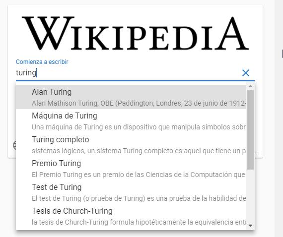 Resultados de la búsqueda | Consumiendo API de wikipedia