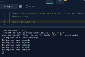 Runnable y Thread en Java - Ejecutar código cada cierto tiempo
