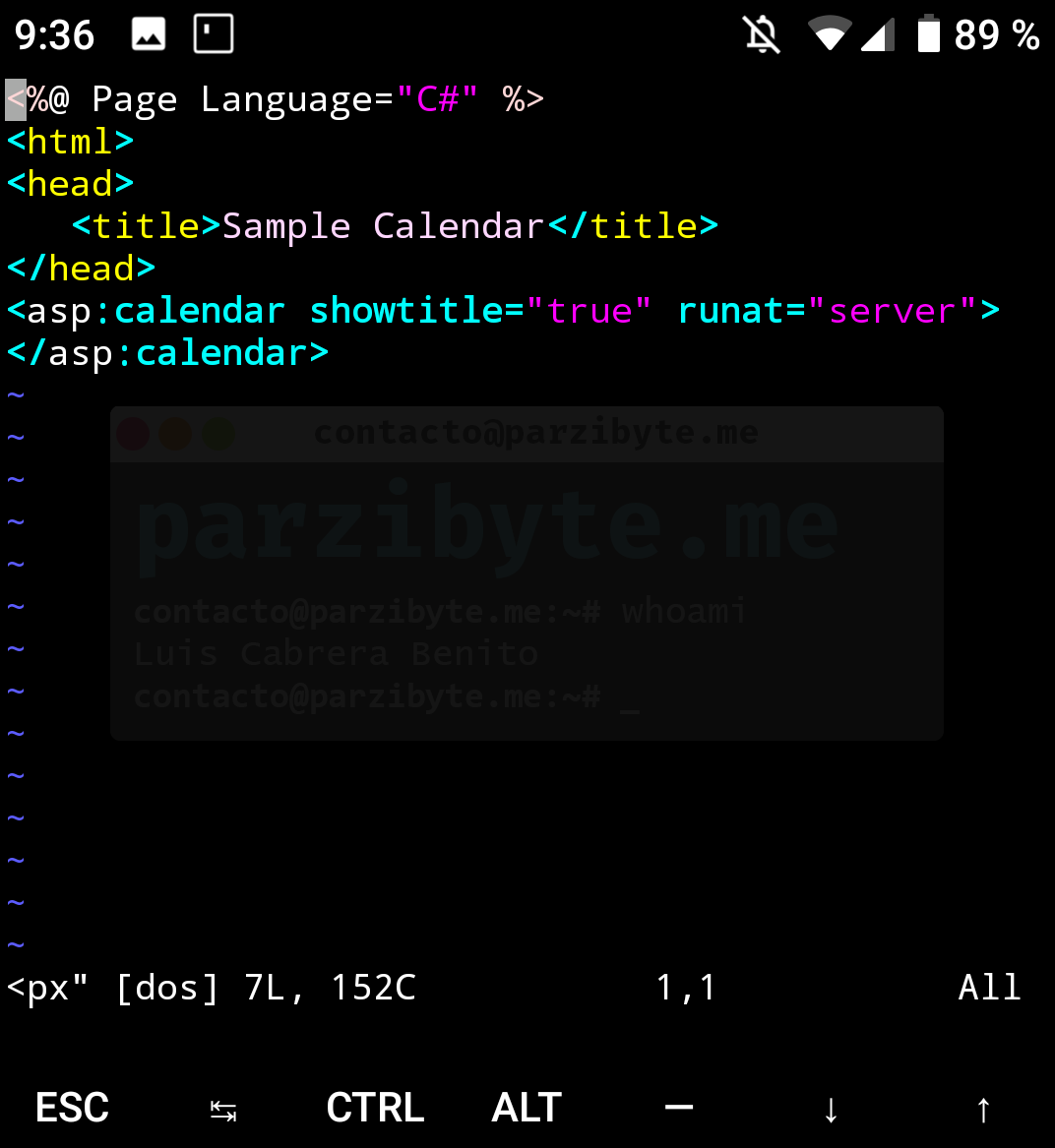 2 - Ejemplo de código para probar ASP en Android