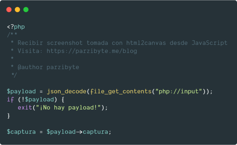 Tomar Screenshot De Página Web Y Enviarla A PHP Usando Html2canvas ...