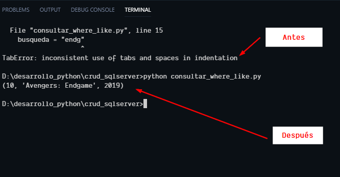 Inconsistent use of tabs and spaces in indentation python что это