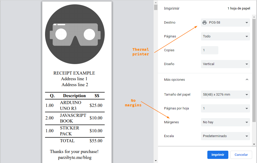 hillpow pos 80 thermal printer driver for mac