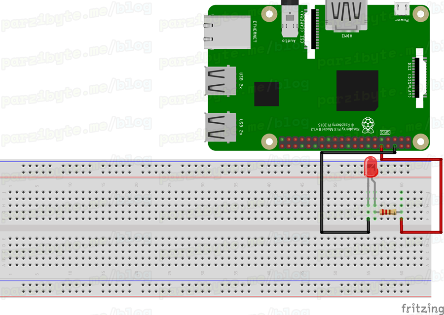 Raspberry Y Gpio Encender Y Apagar Led Parzibytes Blog 9443