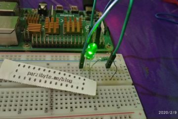 LED encendido con Raspberry Pi y comando gpio write