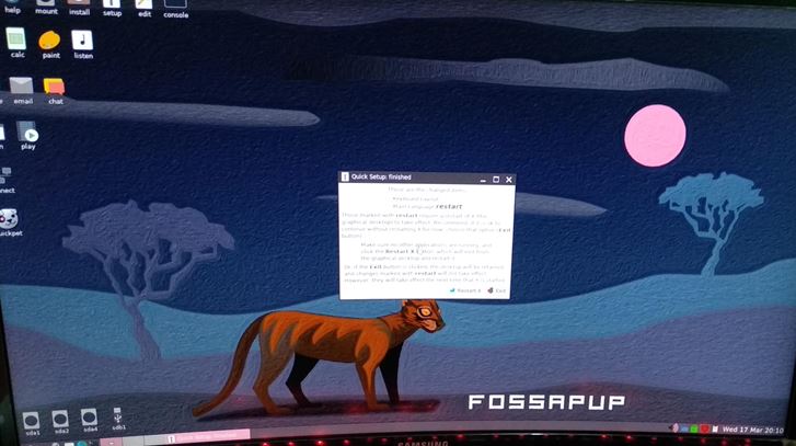 Respaldando datos de computadora con Puppy Linux