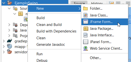 Crear aplicación de Swing con Java y NetBeans - Parzibyte's blog